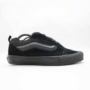 VANS Knu Stack Platform Men's 8.5 Women's 10 Lift Triple Black Platform Sneakers